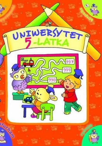 Okładka: Joanna Myjak - Uniwersytet 5-latka