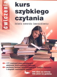 Okładka: Jolanta Jaworska-Jamruszkiweicz - Kurs szybkiego czytania. ćwiczenia