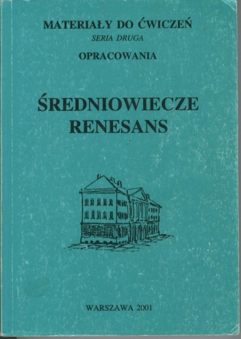 Okładka: Irena Łossowska - Średniowiecze, Renesans