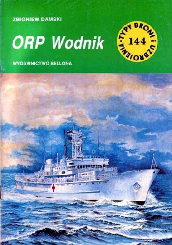 Okładka: Zbigniew Damski - ORP Wodnik