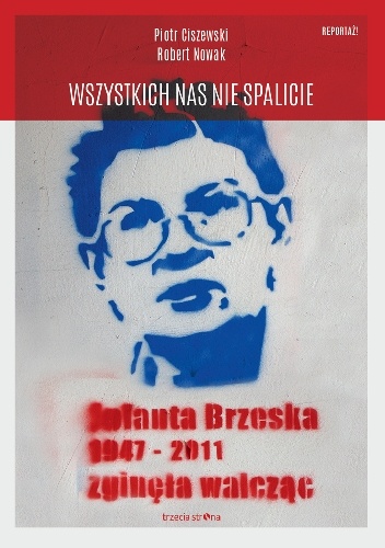 Okładka: Piotr Ciszewski - Wszystkich nas nie spalicie