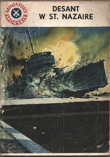 Okładka: Wieńczysław Kon - Desant w St. Nazaire