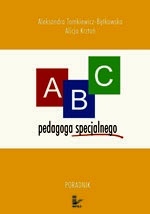 Okładka: Aleksandra Tomkiewicz-Bętkowska - ABC pedagoga specjalnego