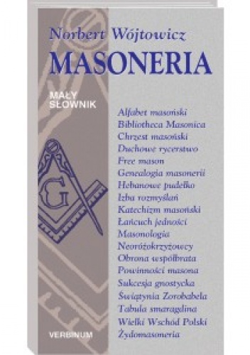 Okładka: Norbert Wójtowicz - Masoneria. Mały słownik