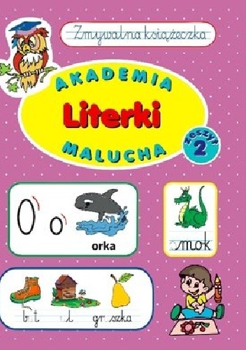 Okładka: Anna Wiśniewska - Akademia malucha. Literki. Zeszyt 2