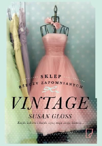 Okładka: Susan Gloss - Vintage. Sklep rzeczy zapomnianych