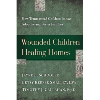 Okładka: Jayne E. Schooler - Wounded Children, Healing Homes: How Traumatized Children Impact Adoptive and Foster Families