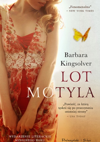 Okładka: Barbara Kingsolver - Lot motyla