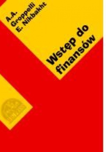 Okładka: A. A. Groppelli - Wstęp do finansów