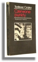 Okładka: Tadeusz Czajka - Czerwone punkty