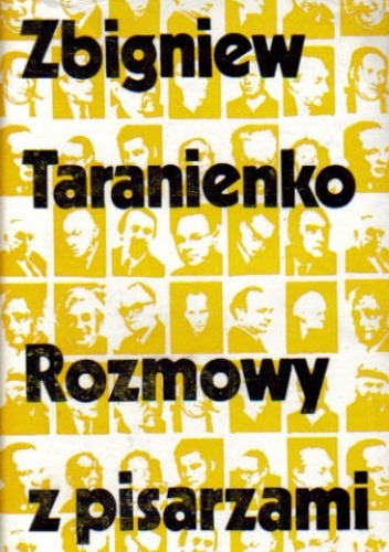 Okładka: Zbigniew Taranienko - Rozmowy z pisarzami