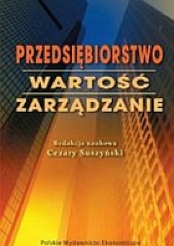 Okładka: Cezary Suszyński - Przedsiębiorstwo. Wartość - zarządzanie