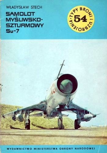 Okładka: Władysław Stech - Samolot myśliwsko-szturmowy Su-7