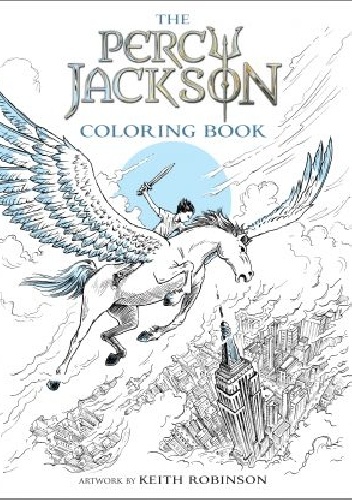 Okładka: Rick Riordan - The Percy Jackson Coloring Book