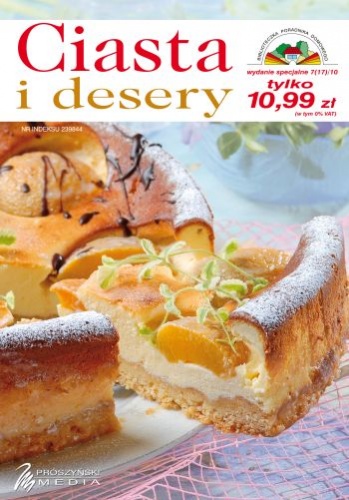 Okładka:  praca zbiorowa - Ciasta i desery