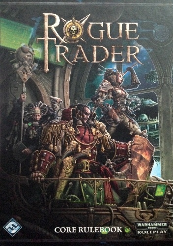 Okładka:  - Rogue Trader Core Rulebook