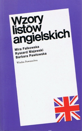 Okładka: Barbara Pawłowska - Wzory listów angielskich