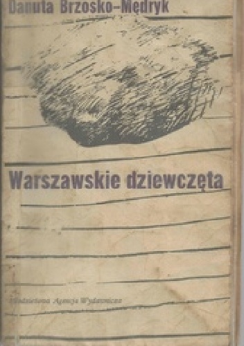 Okładka: Danuta Brzosko-Mędryk - Warszawskie dziewczęta