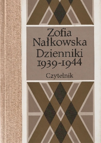 Okładka: Zofia Nałkowska - Dzienniki 1939-1944