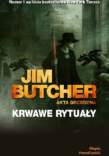 Okładka: Jim Butcher - Krwawe rytuały