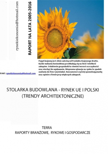 Okładka:  praca zbiorowa - Stolarka budowlana - Rynek UE I Polski
