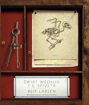 Okładka: Reif Larsen - Świat według T.S. Spiveta