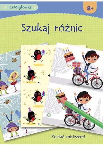 Okładka:  - Łamigłówki. Szukaj różnic