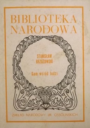 Okładka: Stanisław Brzozowski - Sam wśród ludzi