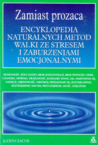 Okładka: Judith Sachs - Zamiast prozaca