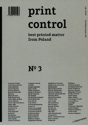 Okładka: Magdalena Heliasz - Print Control no. 3