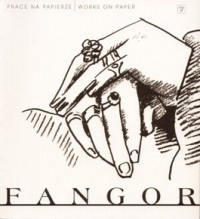 Okładka: Wojciech Fangor - Fangor. Prace na papierze. Works on paper