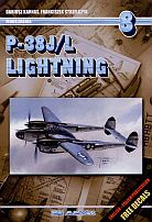 Okładka: Dariusz Karnas - P-38J/L Lighting. Modelmania 8. Wersja polsko-angielska