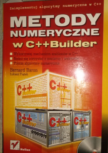 Okładka:  - Metody numeryczne w C++ Builder