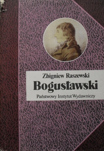 Okładka: Zbigniew Raszewski - Bogusławski