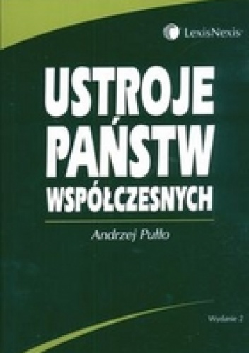 Okładka: Andrzej Pułło - Ustroje państw współczesnych