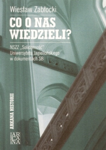 Okładka: Wiesław Zabłocki - Co o nas wiedzielia