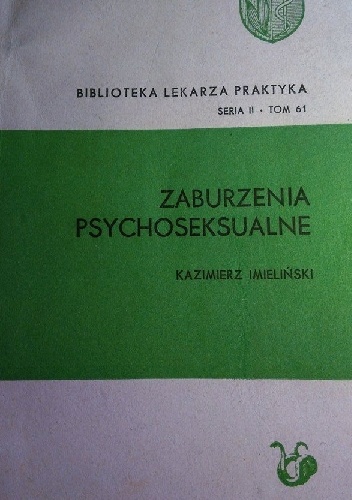 Okładka: Kazimierz Imieliński - Zaburzenia psychoseksualne