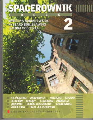 Okładka: Ryszard Bonisławski - Spacerownik łódzki 2