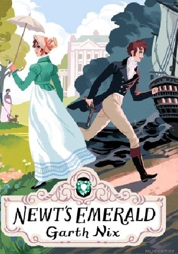 Okładka: Garth Nix - Newt's Emerald