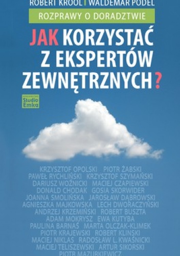 Okładka: Robert Krool - Jak korzystać z ekspertów zewnętrznych? Rozprawy o doradztwie