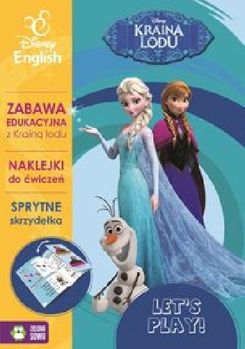 Okładka:  praca zbiorowa - Kraina Lodu Let's play! Disney English