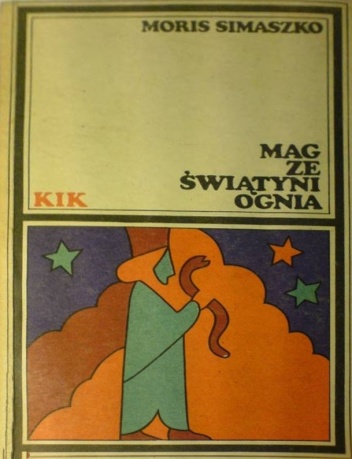 Okładka: Moris Simaszko - Mag ze świątyni ognia