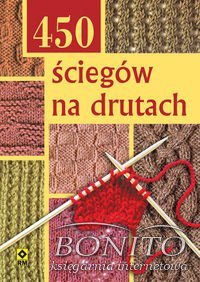 Okładka: Justyna Mrowiec - 450 ściegów na drutach