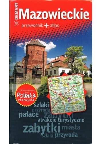 Okładka:  praca zbiorowa - Mazowieckie. Przewodnik+atlas
