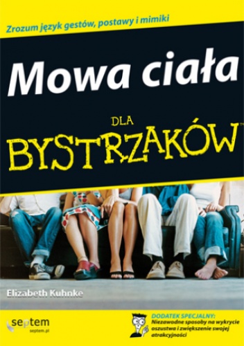 Okładka: Elizabeth Kuhnke - Mowa ciała dla bystrzaków