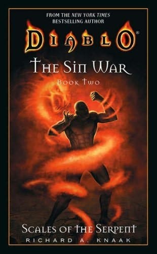 Okładka: Richard A. Knaak - The Sin War #2: Scales of the Serpent