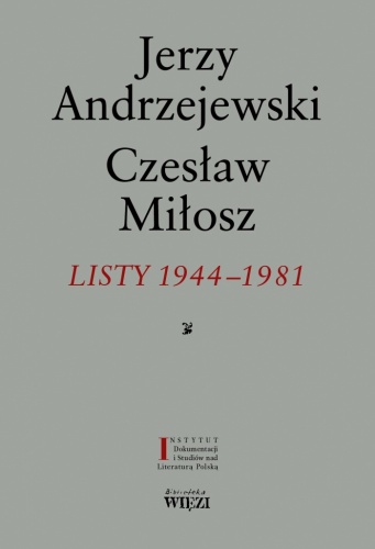 Okładka: Jerzy Andrzejewski - Listy 1944-1981