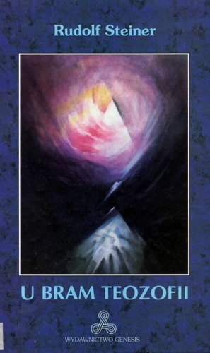 Okładka: Rudolf Steiner - U bram teozofii