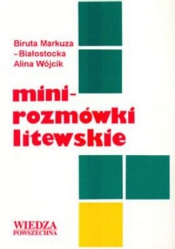 Okładka: Alina Wójcik - Mini-rozmówki litewskie