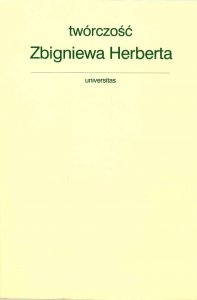 Okładka: Marzena Woźniak-Łabieniec - Twórczość Zbigniewa Herberta. Studia